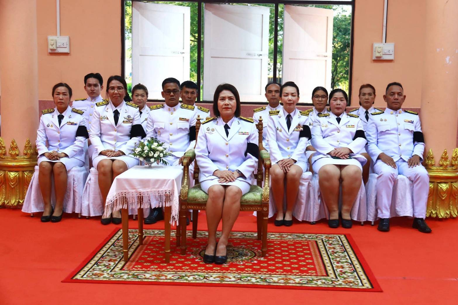 🖤🤍 พช.ระนอง ร่วมพิธีบำเพ็ญกุศลสวดพระอภิธรรม อุทิศถวายพระราชกุศลแด่สมเด็จพระนางเจ้าสิริกิติ์ พระบรมราชินีนาถ พระบรมราชชนนีพันปีหลวง  🤍🖤