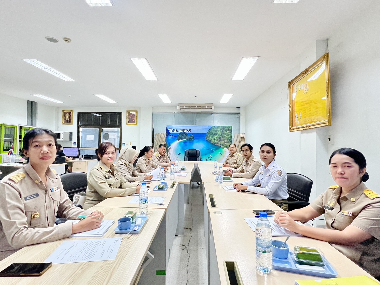 พช.ระนอง  Up skill ประสิทธิภาพในการบริหารจัดการหนี้ของกองทุนพัฒนาบทบาทสตรี