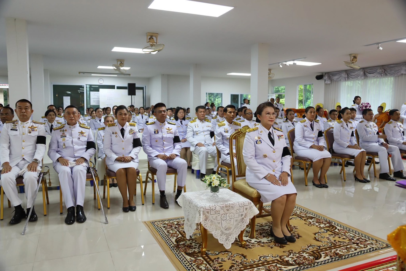 พช.ระนอง ร่วมพิธีเจริญพระพุทธมนต์และทำบุญตักบาตร ถวายเป็นพระกุศล เนื่องในโอกาสวันคล้ายวันประสูติ พระเจ้าวรวงศ์เธอ พระองค์เจ้าโสมสวลี กรมหมื่นสุทธนารีนาถ
